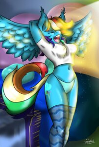 Rating: Questionable Score: 0 Tags: 2014 anthro anthrofied bed blue_body blue_feathers blue_fur bodily_fluids clothing crop_top cutie_mark e621 equid equine eyes_closed feathered_wings feathers female footwear friendship_is_magic fur furniture hair hands_behind_head hasbro hi_res legwear mammal midriff multicolored_hair my_little_pony mythological_creature mythological_equine mythology navel nipple_outline open_mouth panties pegasus rainbow_dash_(mlp) rainbow_hair saliva shirt socks solo teeth thigh_highs thigh_socks tongue topwear underwear wings xxxbiliwinxxx yawn User: bunchy7s