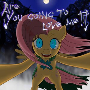 Rating: Safe Score: 0 Tags: 1:1 clothing dress e621 equid equine feathered_wings feathers female feral fluttershy_(mlp) friendship_is_magic green_eyes grotar00 hair hasbro mammal moon my_little_pony mythological_creature mythological_equine mythology night outside parody pegasus pink_hair solo tail wings yandere yellow_body yellow_feathers User: bunchy7s
