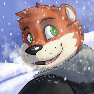 Rating: Safe Score: 0 Tags: 1:1 anthro black_eyebrows black_nose brown_body brown_fur clamcrusher clothed clothing e621 eyebrows fur green_eyes happy jacket low_res male mammal multicolored_body multicolored_fur mustelid open_mouth otter outside pink_tongue sharp_teeth snow solo teeth tongue topwear User: bunchy7s