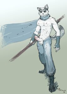 Rating: Explicit Score: 0 Tags: 5_fingers anthro balls boots bottomwear bottomwear_pull canid canine canis clothed clothing clothing_pull domestic_dog e621 erection fingerless_gloves fingers footwear fur genitals gloves handwear hear_(artist) holding_object humanoid_genitalia humanoid_penis husky male mammal nordic_sled_dog pants pants_pull penis scarf shoes simple_background smile solo spitz staff tail topless white_background white_body white_eyes white_fur User: bunchy7s