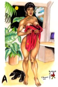 Rating: Explicit Score: 0 Tags: 1girls 2004 black_hair boots breasts cleavage collarbone color colored covering dark-skinned_female dark_skin female female_only hoop_earrings houseplant human monitor nipple_peek nipples nude nyota_uhura pottery red_shirt rule34 solo solo_female space spaceship spaceship_interior star_trek star_trek_the_original_series starfleet_insignia starfleet_uniform text thick_lips thighs vincent_stephens window woobaby43 User: bunchy7s