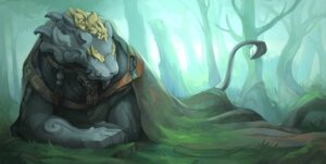 Rating: Safe Score: 0 Tags: anthro arm_support asian_mythology biped camo camouflaged cape clothed clothing crossed_arms day detailed_background digital_media_(artwork) e621 east_asian_mythology elemental_creature empty_eyes felid foo_dog forest front_view grass grey_body grey_eyes guardian hair hi_res jewish_mythology leaning_on_elbow looking_away lying magic male mammal mane mane_hair mineral_fauna mythological_creature mythological_golem mythology nature on_front on_ground outside plant scenery solo tail tree tribal underbite vu06 wood User: bunchy7s