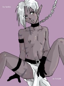 Rating: Questionable Score: 0 Tags: 3:4 aliasing bottomwear chain chain_leash clothing collar digital_media_(artwork) e621 elf hair humanoid knocker_piercing leash loincloth low_res male mammal nipple_piercing nipple_ring nipples not_furry nude oekaki piercing ring_piercing simple_background solo tanko white_hair User: bunchy7s Rating: Questionable Score: 0 Tags: 3:4 aliasing bottomwear chain chain_leash clothing collar digital_media_(artwork) e621 elf hair humanoid knocker_piercing leash loincloth low_res male mammal nipple_piercing nipple_ring nipples not_furry nude oekaki piercing ring_piercing simple_background solo tanko white_hair User: bunchy7s