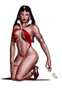 Rating: Questionable Score: 0 Tags: 1990s 1999 1girls 20th_century big_bootie female long_hair rule34 simple_background solo tagme vampirella vampirella_(series) User: bunchy7s