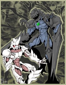 Rating: Safe Score: 0 Tags: 4_arms abstract_background chest_crystal claws duo e621 green_eyes horn male monster multi_arm multi_limb muscular nude red_eyes reho simple_background spikes standing User: bunchy7s