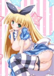 Rating: Explicit Score: 0 Tags: alice_in_wonderland alice_liddell ass blonde_hair blush breasts color female green_eyes highres large_breasts nipples nude pussy rule34 seririsan solo uncensored User: bunchy7s