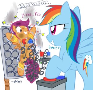 Rating: Questionable Score: 0 Tags: 0r0ch1 abuse age_difference bdsm blue_body blue_feathers blue_fur blush bondage bound car_battery challenge_accepted cutie_mark duo e621 electricity electrocution electroshock_device electrostimulation equid equine feathered_wings feathers female feral friendship_is_magic fur hair hasbro heart_symbol mammal masochism meme multicolored_hair my_little_pony mythological_creature mythological_equine mythology orange_body orange_feathers pain_play pegasus pink_eyes pink_hair quadruped rainbow_dash_(mlp) rainbow_hair restraints rope rope_bondage sadism sadistic_smile scootaloo_(mlp) sizzling sound_effects sparks tail torture what wing_boner wings young young_feral User: bunchy7s