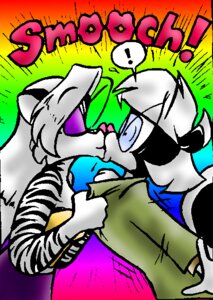 Rating: Questionable Score: 0 Tags: 2011 anthro colored digital_drawing_(artwork) digital_media_(artwork) duo e621 eric_schwartz exclamation_point eyes_closed eyewear felid female female/female fur glasses hair hybrid kikicholi kiss_on_lips kissing mammal mephitid pantherine rainbow rainbow_background sabrina_(sabrina_online) sabrina_online simple_background skunk smooch_(sound_effect) striped_body striped_fur striped_skunk stripes surprise_kiss surprised tiger toony translucent translucent_hair zig_zag User: bunchy7s Rating: Questionable Score: 0 Tags: 2011 anthro colored digital_drawing_(artwork) digital_media_(artwork) duo e621 eric_schwartz exclamation_point eyes_closed eyewear felid female female/female fur glasses hair hybrid kikicholi kiss_on_lips kissing mammal mephitid pantherine rainbow rainbow_background sabrina_(sabrina_online) sabrina_online simple_background skunk smooch_(sound_effect) striped_body striped_fur striped_skunk stripes surprise_kiss surprised tiger toony translucent translucent_hair zig_zag User: bunchy7s