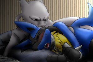 Rating: Questionable Score: 0 Tags: ambiguous_gender ambiguous_penetration anthro bdsm bed black_body black_fur blue_body blue_fur blush bodily_fluids bondage bound canid canine collar cuddling cuff_(restraint) duo e621 embracing_during_sex eyes_closed felid forced from_behind_position fucked_silly fur furniture generation_1_pokemon generation_4_pokemon grin handcuffs hug hugging_another humping kokoro-tokoro legendary_pokemon looking_pleasured lucario lying male male/male mammal metal_cuffs mewtwo moan narrowed_eyebrows nintendo nude obscured_anal obscured_penetration obscured_sex on_bed on_side open_mouth penetration pillow pokemon pokemon_(species) rape rape_face restraints scrunchy_face sex shackles smile spoon_position spooning tail tears yellow_body yellow_fur User: bunchy7s