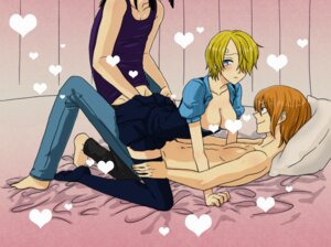 Rating: Explicit Score: 0 Tags: 1girls 2boys bed black_socks blonde_hair blush breasts censored clothing convenient_censoring double_penetration female female_on_top gangbang genderswap genderswap_(ftm) genderswap_(mtf) group_sex heart horu_horu_no_mi komusumega male nami_(classic) nami_(one_piece) nico_robin one_piece open_clothes open_shirt pre-timeskip rule34 rule_63 sex short_hair socks straight_hair thigh_socks thighhighs threesome vinsmoke_sanji zettai_ryouiki User: bunchy7s Rating: Explicit Score: 0 Tags: 1girls 2boys bed black_socks blonde_hair blush breasts censored clothing convenient_censoring double_penetration female female_on_top gangbang genderswap genderswap_(ftm) genderswap_(mtf) group_sex heart horu_horu_no_mi komusumega male nami_(classic) nami_(one_piece) nico_robin one_piece open_clothes open_shirt pre-timeskip rule34 rule_63 sex short_hair socks straight_hair thigh_socks thighhighs threesome vinsmoke_sanji zettai_ryouiki User: bunchy7s