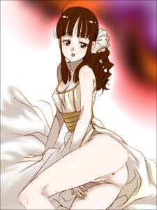 Rating: Explicit Score: 0 Tags: anus bed black_hair chichi dragon_ball female female_only human pussy rule34 solo straight_hair User: bunchy7s