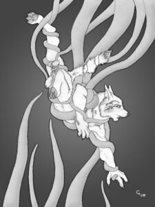 Rating: Explicit Score: 0 Tags: anthro balls canine cock_and_ball_torture cock_and_balls_torture coyote coyote_osborne fur furry furry_only male no_humans penis rule34 tentacle User: bunchy7s