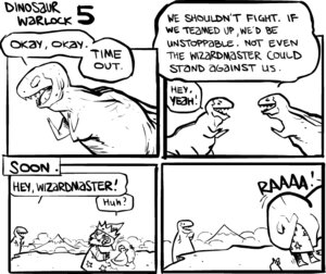 Rating: Safe Score: 0 Tags: 2007 ambiguous_gender avian bird black_and_white chicken comic dialogue dinosaur e621 english_text feral galliform human humor magic_user male mammal monochrome nedroid phasianid prehistoric_species reptile saurischian scalie simple_background text theropod tyrannosaurid tyrannosauroid tyrannosaurus tyrannosaurus_rex white_background User: bunchy7s