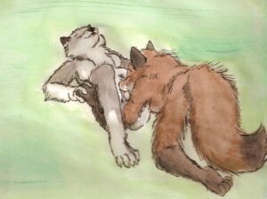 Rating: Explicit Score: 0 Tags: anthro breasts canid canine canis cunnilingus duo e621 eyes_closed female fox licking lying male male/female mammal nude on_back oral sex tail tongue tongue_out vaginal wolf wolfsong11 User: bunchy7s