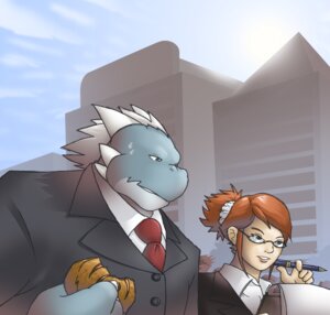 Rating: Safe Score: 0 Tags: anthro bagel blue_eyes bodily_fluids bread city_planning_department clothing detailed_background dragon duo e621 eyewear female food glasses greenendorf greening hair holding_object holding_pen holding_writing_utensil human mammal mythological_creature mythological_scalie mythology pen red_hair scalie short_hair suit sweat teeth white_hair writing_utensil User: bunchy7s