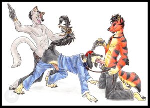 Rating: Explicit Score: 0 Tags: accessory anal anal_penetration anthro anthro_on_anthro black_border border business canid canine canis clothed clothing domestic_dog double_penetration e621 erection fellatio forced genitals group group_sex gun gunpoint hunting_dog laceration mafia male male/male male_penetrated male_penetrating male_penetrating_male mammal necktie oral oral_penetration oral_rape penetration penile penis ranged_weapon rape sabretoothed_ermine saluki sex sighthound spitroast suit tail threesome trio vulf weapon User: bunchy7s
