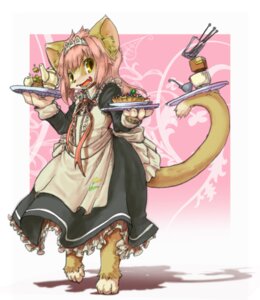 Rating: Safe Score: 0 Tags: 2009 alternative_fashion anthro balancing_object beverage classic_lolita clothing domestic_cat e621 felid feline felis female food fur hair holding_object holding_plate j-fashion kemono lolita_(fashion) long_hair maid_uniform mammal pink_hair plate platter ribbons solo tail tea uniform waiter yellow_body yellow_fur yoona User: bunchy7s