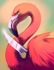 Rating: Safe Score: 0 Tags: 2011 ambiguous_gender avian beak biped bird bust_portrait digital_media_(artwork) digital_painting_(artwork) e621 falvie feathered_wings feathers feral flamingo glistening gradient_background holding_knife holding_object knife long_neck looking_at_viewer nightmare_fuel painting_(artwork) pink_body pink_feathers portrait reflection side_view simple_background solo weapon what wings yellow_eyes User: bunchy7s Rating: Safe Score: 0 Tags: 2011 ambiguous_gender avian beak biped bird bust_portrait digital_media_(artwork) digital_painting_(artwork) e621 falvie feathered_wings feathers feral flamingo glistening gradient_background holding_knife holding_object knife long_neck looking_at_viewer nightmare_fuel painting_(artwork) pink_body pink_feathers portrait reflection side_view simple_background solo weapon what wings yellow_eyes User: bunchy7s