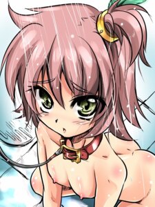 Rating: Questionable Score: 0 Tags: all_fours blush bondage breasts brown_hair collar female green_eyes leash looking_at_viewer nan_(tales) nipples nude pet_play roku_usagi rule34 short_hair shower solo tagme tales_of_(series) tales_of_vesperia wet User: bunchy7s