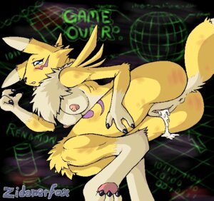 Rating: Explicit Score: 0 Tags: after_rape after_sex aliasing anthro anus bandai_namco black_sclera blue_eyes blush bodily_fluids body_blush breasts butt butt_blush canid canine chest_tuft compression_artifacts countershading cum cum_in_vagina cum_inside digimon digimon_(species) digital_media_(artwork) double_tomoe e621 english_text facial_markings female fur genital_fluids genitals head_markings mammal markings nipples nude oekaki raised_tail renamon solo tail tail_anus tears text tomoe_(symbol) tuft vulva yellow_body yellow_fur zidanerfox User: bunchy7s