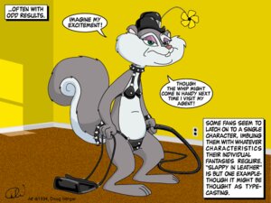 Rating: Questionable Score: 0 Tags: 1994 3_toes 4:3 4_fingers accessory animaniacs anthro barefoot biped black_collar buckteeth cel_shading clothed clothing collar dialogue doug_winger e621 electrical_outlet english_text eyeshadow feet female fingers flower fluffy fluffy_tail front_view frown fur furgonomics green_eyes grey_body grey_fur grey_squirrel grey_tail handbag hat headgear headwear holding_object holding_whip information_box inside leather makeup mammal multicolored_body multicolored_fur pink_nose plant raised_tail rodent sciurid shaded skimpy slappy_squirrel solo speech_bubble standing studded_collar studded_tailband studs tail tail_accessory tailband teeth text text_box three-quarter_view toes toony tree_squirrel two_tone_body two_tone_fur two_tone_tail vintage warner_brothers whip white_body white_fur white_tail User: bunchy7s
