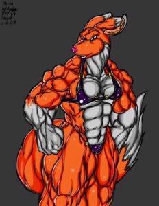 Rating: Questionable Score: 0 Tags: abs alternate_color anthro bandai_namco biceps bigshow bikini canid canine clothed clothing digimon digimon_(species) e621 fan_character female fur mammal muscular muscular_anthro muscular_female renamon sheva skimpy solo swimwear tail thick_thighs tight_clothing two-piece_swimsuit white_body white_fur yellow_body yellow_fur User: bunchy7s