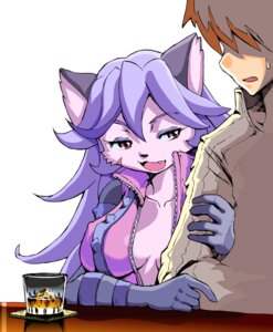 Rating: Questionable Score: 0 Tags: 2011 alcohol anthro bar beverage cyberconnect2 domestic_cat duo e621 felid feline felineko felis female glass hair human human_on_anthro ice ice_cube interspecies japanese_description kemono little_tail_bronx male mammal naughty_face opera_kranz purple_hair russian_blue simple_background solatorobo white_background しゃむまに User: bunchy7s