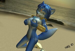 Rating: Explicit Score: 0 Tags: 3d anthro beach big_o_(artist) bindi black_nose blue_fur blue_hair breast_grab breasts choker color day female female_only footwear fox fur furry furry_breasts furry_ears furry_tail green_eyes hair jewelry kneeling krystal krystal_(littledragon) looking_at_viewer necklace nude open_eyes outdoors pendant pointy_ears rule34 short_hair smile solo star_fox tail white_fur User: bunchy7s