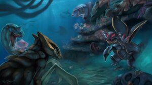 Rating: Safe Score: 0 Tags: 16:9 2014 ambiguous_gender anorith aquatic armaldo blade_arm carracosta cnidarian cradily detailed detailed_background e621 eelektross female feral fossil_pokemon generation_1_pokemon generation_3_pokemon generation_5_pokemon group hi_res jellicent kabuto kabutops lapras lileep nintendo omanyte pokemon pokemon_(species) relicanth rhyu tentacool tynamo underwater water widescreen User: bunchy7s