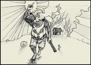 Rating: Safe Score: 0 Tags: cabin cigarette clothing detailed detailed_background e621 fire gun hat headgear headwear hubbard_the_pyrodent male mammal murid murine overgrowth ranged_weapon rat rodent shotgun solo sun toony weapon ylvali User: bunchy7s