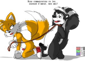 Rating: Explicit Score: 0 Tags: age_difference anthro balls bound bound_top canid canine collar dominant dominant_male duo e621 erection fox french_text genitals larger_sub leash leashed_top looney_tunes male male/male mammal markings mephitid miles_prower penis pepe_le_pew power_bottom sega service_top simple_background size_difference skunk sonic_the_hedgehog_(series) striped_markings striped_skunk striped_tail stripes submissive submissive_male tail tail_markings text translated unknown_artist warner_brothers white_balls young young_anthro User: bunchy7s