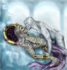 Rating: Explicit Score: 0 Tags: color duo elf kel'thuzad kissing lich_king male male_only multiple_males penis rule34 undead world_of_warcraft yaoi User: bunchy7s