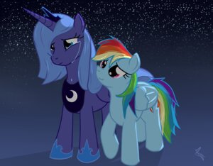 Rating: Safe Score: 0 Tags: blue_body blue_eyes blue_feathers blue_fur blue_hair bodily_fluids cosmic_background cutie_mark duo e621 equid equine feathered_wings feathers female feral friendship_is_magic fur hair hasbro horn mammal multicolored_hair multicolored_tail my_little_pony mythological_creature mythological_equine mythology pegasus pink_eyes princess_luna_(mlp) rainbow_dash_(mlp) rainbow_hair rainbow_tail simple_background source_request star tail tears toony tyruas winged_unicorn wings User: bunchy7s