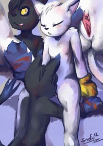 Rating: Explicit Score: 0 Tags: 2012 anthro anthro_on_anthro bandai_namco blackgatomon blush breasts close-up cunnilingus digimon digimon_(species) digital_media_(artwork) duo e621 eyes_closed felid female female/female fur gatomon genitals hi_res looking_pleasured mammal nude oral sex simple_background small_breasts snofu tail tongue tongue_out vaginal vulva white_body white_fur User: bunchy7s