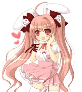 Rating: Safe Score: 0 Tags: accessory ahoge alternative_fashion animal_humanoid blush bottomwear bow_(feature) bow_accessory bow_ribbon clothed clothing d6 di_gi_charat dice e621 eyebrow_through_hair eyebrows female hair hair_accessory hair_bow hair_ribbon heart_symbol hikaru_usada humanoid j-fashion lagomorph lagomorph_humanoid legwear leporid_humanoid long_hair looking_at_viewer mammal mammal_humanoid pigtails pink_bottomwear pink_bow pink_clothing pink_skirt pleated_skirt rabbit_humanoid red_bow ribbons shirt short_sleeves simple_background skirt smile solo thigh_highs topwear translucent translucent_hair unknown_artist white_background white_clothing white_shirt white_topwear User: bunchy7s