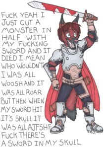 Rating: Safe Score: 0 Tags: armor bandai_namco blood bodily_fluids canid canine cosplay e621 english_text male mammal melee_weapon profanity rydian simple_background solo sword tail tales_of_(series) tales_of_phantasia text unknown_artist weapon white_background User: bunchy7s Rating: Safe Score: 0 Tags: armor bandai_namco blood bodily_fluids canid canine cosplay e621 english_text male mammal melee_weapon profanity rydian simple_background solo sword tail tales_of_(series) tales_of_phantasia text unknown_artist weapon white_background User: bunchy7s