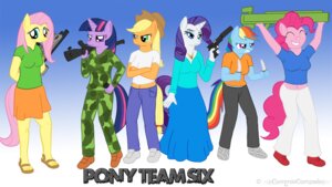 Rating: Safe Score: 0 Tags: 16:9 2011 anthro anthrofied applejack_(mlp) blue_body blue_eyes blue_fur clothing commiecomrade digital_media_(artwork) e621 earth_pony english_text equid equine female fluttershy_(mlp) friendship_is_magic fur green_eyes group gun hair handgun hasbro hat headgear headwear horn horse long_hair mammal mane_six_(mlp) multicolored_hair my_little_pony mythological_creature mythological_equine mythology pinkie_pie_(mlp) pistol pony purple_body purple_fur purple_hair rainbow_dash_(mlp) rainbow_hair ranged_weapon rarity_(mlp) rocket_launcher tail text twilight_sparkle_(mlp) two_tone_hair unicorn weapon widescreen User: bunchy7s