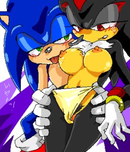 Rating: Explicit Score: 0 Tags: anthro blush breasts clothing female front_view fur hedgehog male manaita nipples rule34 rule_63 sega shade_the_hedgehog shadow_the_hedgehog sonadow sonic_(series) sonic_the_hedgehog sonic_the_hedgehog_(series) straight straight_hair tagme topless User: bunchy7s