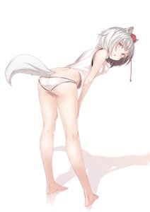 Rating: Questionable Score: 0 Tags: animal_humanoid bare_shoulders barefoot bent_over butt canid canid_humanoid canine canine_humanoid canis clothing dog_humanoid domestic_dog e621 feet female grey_hair hair hat headgear headwear hi_res humanoid katsuhiro knee_pit looking_back mammal mammal_humanoid momiji_inubashiri panties pink_eyes rear_view short_hair sleeveless_clothing sleeveless_shirt solo tail tokin_hat touhou underwear white_clothing white_hair white_panties white_underwear User: bunchy7s