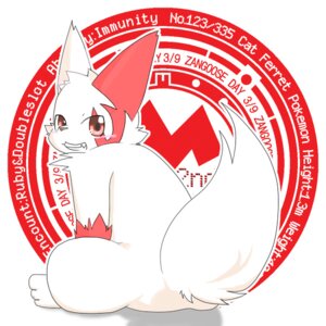 Rating: Safe Score: 0 Tags: 1:1 ambiguous_gender e621 fur generation_3_pokemon looking_at_viewer markings nintendo pokemon pokemon_(species) red_eyes red_markings solo tail white_body white_fur zangoose zangoose_day 虎牙丸_（コガマル） User: bunchy7s