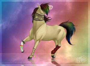 Rating: Safe Score: 0 Tags: 2012 ambiguous_gender bracelet brown_body brown_fur clothing e621 emopurpleunicorn equid equine facial_piercing feral fishnet_clothing fur hair hi_res hooves horse jewelry leg_warmers legwear lip_piercing mammal multicolored_hair piercing quadruped rainbow rainbow_background rainbow_hair simple_background solo spiked_bracelet spikes tail User: bunchy7s