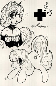 Rating: Safe Score: 0 Tags: e621 equid equine fan_character female hasbro hi_res horn horse mammal mirapony my_little_pony pony quadruped sketch solo tail tara_mistpony_(character) User: bunchy7s
