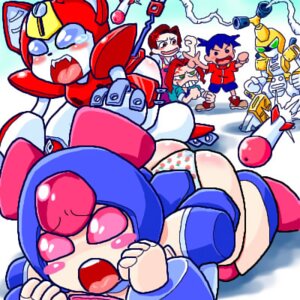 Rating: Explicit Score: 0 Tags: 2boys 4girls arika_amazake ass blush brass brass_(medarot) erika_amazake female ikki_tenryou kikuhime male medabots medarot metabee missile mochi-iri_kinchaku multiple_females multiple_girls open_mouth panties peppercat print_panties robot robot_girl rule34 strawberry_panties white_panties User: bunchy7s
