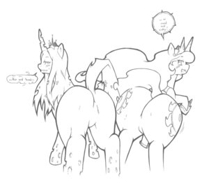 Rating: Questionable Score: 0 Tags: arthropod big_butt blush butt changeling_(mlp) cold-blooded-twilight cutie_mark duo e621 equid equine female feral friendship_is_magic hasbro horn looking_at_viewer mammal monochrome my_little_pony mythological_creature mythological_equine mythology presenting princess_celestia_(mlp) queen_chrysalis_(mlp) unicorn User: bunchy7s Rating: Questionable Score: 0 Tags: arthropod big_butt blush butt changeling_(mlp) cold-blooded-twilight cutie_mark duo e621 equid equine female feral friendship_is_magic hasbro horn looking_at_viewer mammal monochrome my_little_pony mythological_creature mythological_equine mythology presenting princess_celestia_(mlp) queen_chrysalis_(mlp) unicorn User: bunchy7s
