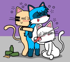 Rating: Explicit Score: 0 Tags: 2013 alcohol ambiguous_gender anal anal_penetration anthro anthro_on_anthro aquacoon aquacoon_(character) beer beverage bisexual blush bodily_fluids collar cum cumshot domestic_cat drunk e621 ejaculation erection felid feline felis female food genital_fluids genitals group group_sex jeff_(pronista) licking male male/female male/male male_penetrated male_penetrating male_penetrating_male mammal oral orgasm penetration penile penis penis_lick pronista sam_(pronista) sex substance_intoxication threesome tongue tongue_out train_position trio User: bunchy7s