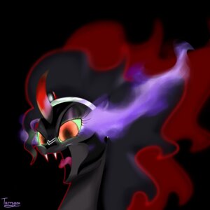 Rating: Safe Score: 0 Tags: 1:1 absurd_res black_hair crossgender crown e621 equid equine eye_mist fangs female feral friendship_is_magic fur green_sclera hair hasbro headgear hi_res horn king_sombra_(mlp) long_hair mammal mtf_crossgender my_little_pony mythological_creature mythological_equine mythology open_mouth red_eyes signature smile solo tarragon2000 teeth text unicorn User: bunchy7s
