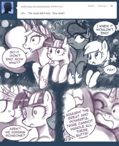 Rating: Questionable Score: 0 Tags: ask_blog butt derpy_hooves_(mlp) dialogue e621 english_text equid equine female feral friendship_is_magic fur group hair hasbro horn john_joseco mammal monochrome my_little_pony mythological_creature mythological_equine mythology princess princess_celestia_(mlp) princess_luna_(mlp) royalty text trixie_(mlp) tumblr twilight_sparkle_(mlp) unicorn User: bunchy7s Rating: Questionable Score: 0 Tags: ask_blog butt derpy_hooves_(mlp) dialogue e621 english_text equid equine female feral friendship_is_magic fur group hair hasbro horn john_joseco mammal monochrome my_little_pony mythological_creature mythological_equine mythology princess princess_celestia_(mlp) princess_luna_(mlp) royalty text trixie_(mlp) tumblr twilight_sparkle_(mlp) unicorn User: bunchy7s