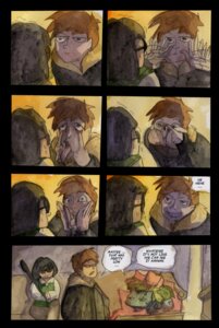 Rating: Safe Score: 0 Tags: bodily_fluids comic dialogue e621 english_text eyewear female gary_oak generation_1_pokemon glasses human inside ivysaur male mammal nintendo pokemon pokemon_(species) qlock shaking smile sweat text tongue tongue_out User: bunchy7s
