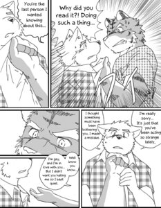 Rating: Safe Score: 0 Tags: anthro canid canine canis comic countershading dialogue domestic_dog duo e621 english_text felid fruitz greyscale hard_translated male mammal monochrome pantherine text third-party_edit tiger translated translation_edit User: bunchy7s