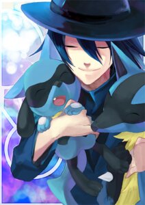Rating: Safe Score: 0 Tags: abstract_background ambiguous_anthro ambiguous_gender anthro black_body black_fur blue_body blue_fur blue_hair border canid canine clothing e621 eyes_closed fangs fur generation_4_pokemon group hair hat headgear headwear hug human larger_male lucario male male_(lore) male_human mammal nintendo pokemon pokemon_(species) riley's_lucario riley_(pokemon) riolu shirodama_moyashi simple_background size_difference teeth toony yellow_body yellow_fur User: bunchy7s